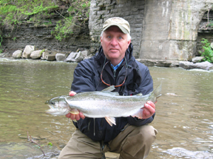 Joel with nice Steelie from NY